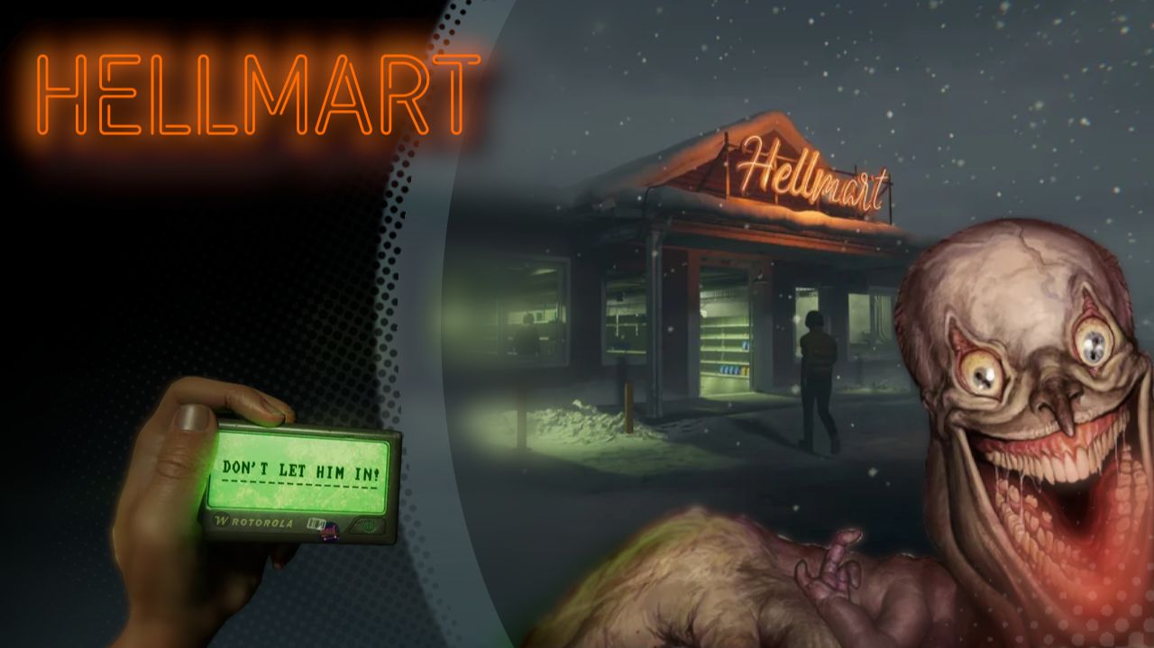 Четыре дня в HellMart (2026) #m0ann #ь0фтт #игры #game #хоррор #обзор #юмор