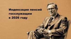 Индексация пенсий госслужащим в 2026 году