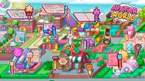 Где в Аватар Ворлд найти красивые блокноты, карандаши и ручки 📒 Игра Аватар Ворлд 🖊️