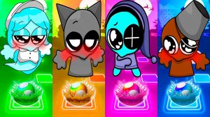 Coffin Dance Спрунки 195 уровень - Мультики про Спрунке | МУЛЬТФИЛЬМЫ SPRUNKI в Tiles Hop