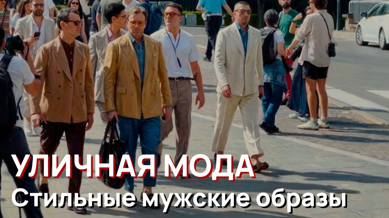 Уличная мода - самые стильные мужские образы смотреть онлайн