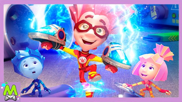 Приключения Фиксиков в Сказбуке.Спасем Электроприборы от Файера.Мультик Игра смотреть онлайн