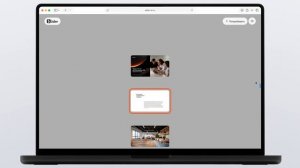 Сайт Slider Ai: анимация-эксплейнер (макбук)