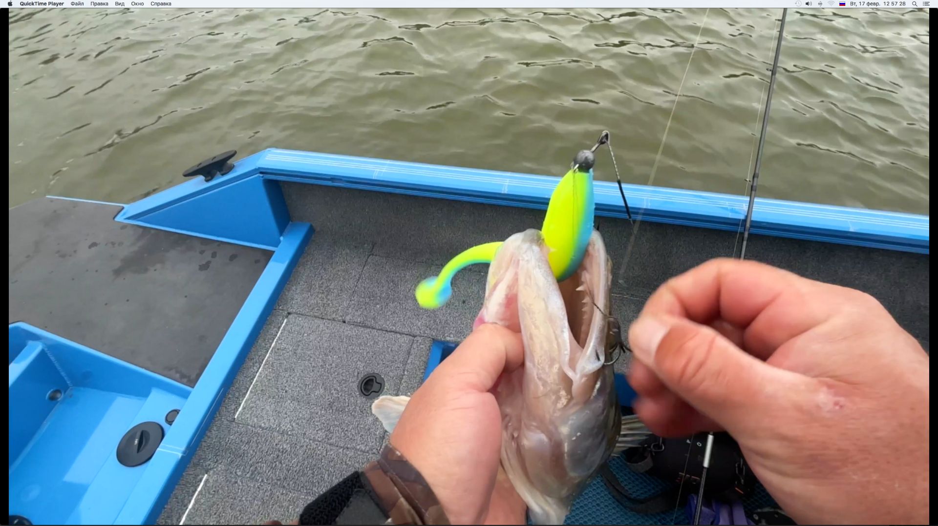 Судак на 5 кг с мощной поклёвкой смотреть онлайн