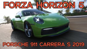 "Легендарный Porsche 911 Carrera S 2019 в мире Forza Horizon 5"