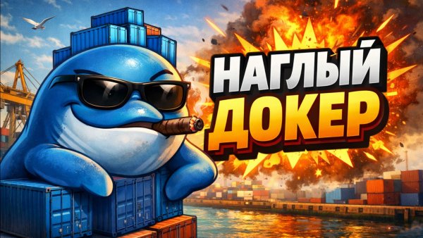 001 docker. Наглый докер