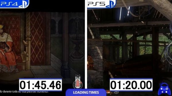 Kingdom Come Deliverance | PS4 vs PS5 сравнение графики