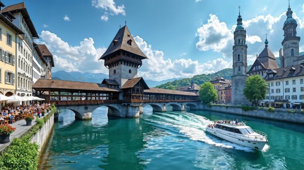 Switzerland, Lucerne - The Dream City for Every Swiss Walking Tour