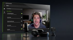 КАК убрать задний фон вэб-камеры с помощью нвидиа бродкаст?