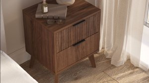 Видео-сборка прикроватная тумба Палермо