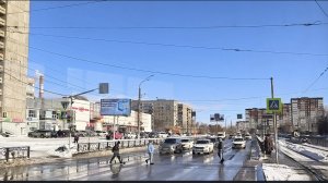 Южный Урал. Магнитогорск. На трамвае от ул. Труда до Сиреневого проезда. 17 февраля 2026 г.