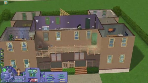 Пожар в общежитии The Sims 2