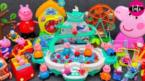 Играем в игрушки из мультика свинка Пеппа и Спанч Боб. Мультфильм для детей. ASMR АСМР