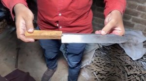 Изготовление Финки НКВД из полотна пилы по дереву своими руками.