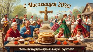 Масленица. Вторник. Заигрыши — Видео поздравление