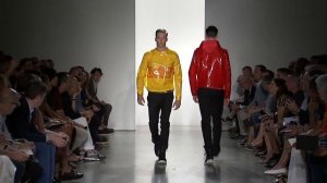 Показ мужской коллекции Calvin Klein весна-лето 2015