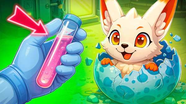 В этой игре создаем и прокачиваем МОНСТРОВ в огромной лаборатории! ♦ Monster Lab Simulator