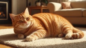 Мой рыжий кот