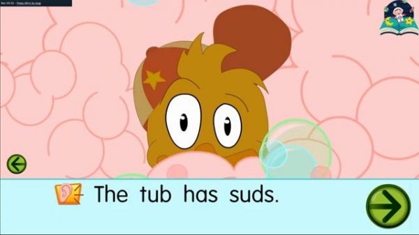 Learn to Read - Gus The Duck - Short interactive story for kindergarten kids (360p)