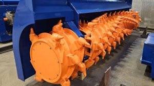 Работа дробильно-фрезерной машины ТПК Брик