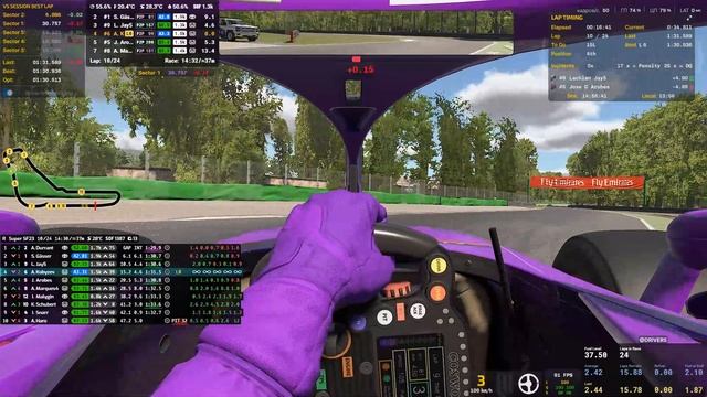 iRacing - Super Formula Series - Monza