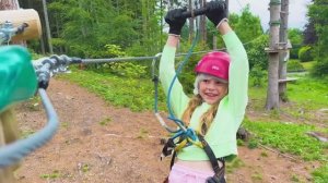 Nastya entertains her parents