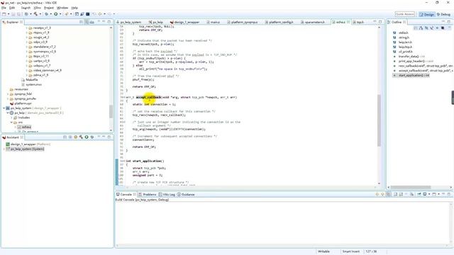 【22】PS-side Ethernet TCP ECHO SERVER Experiment смотреть онлайн