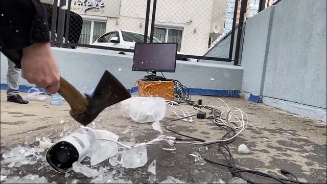 Краш тест камер Satvision методом глубокой заморозки