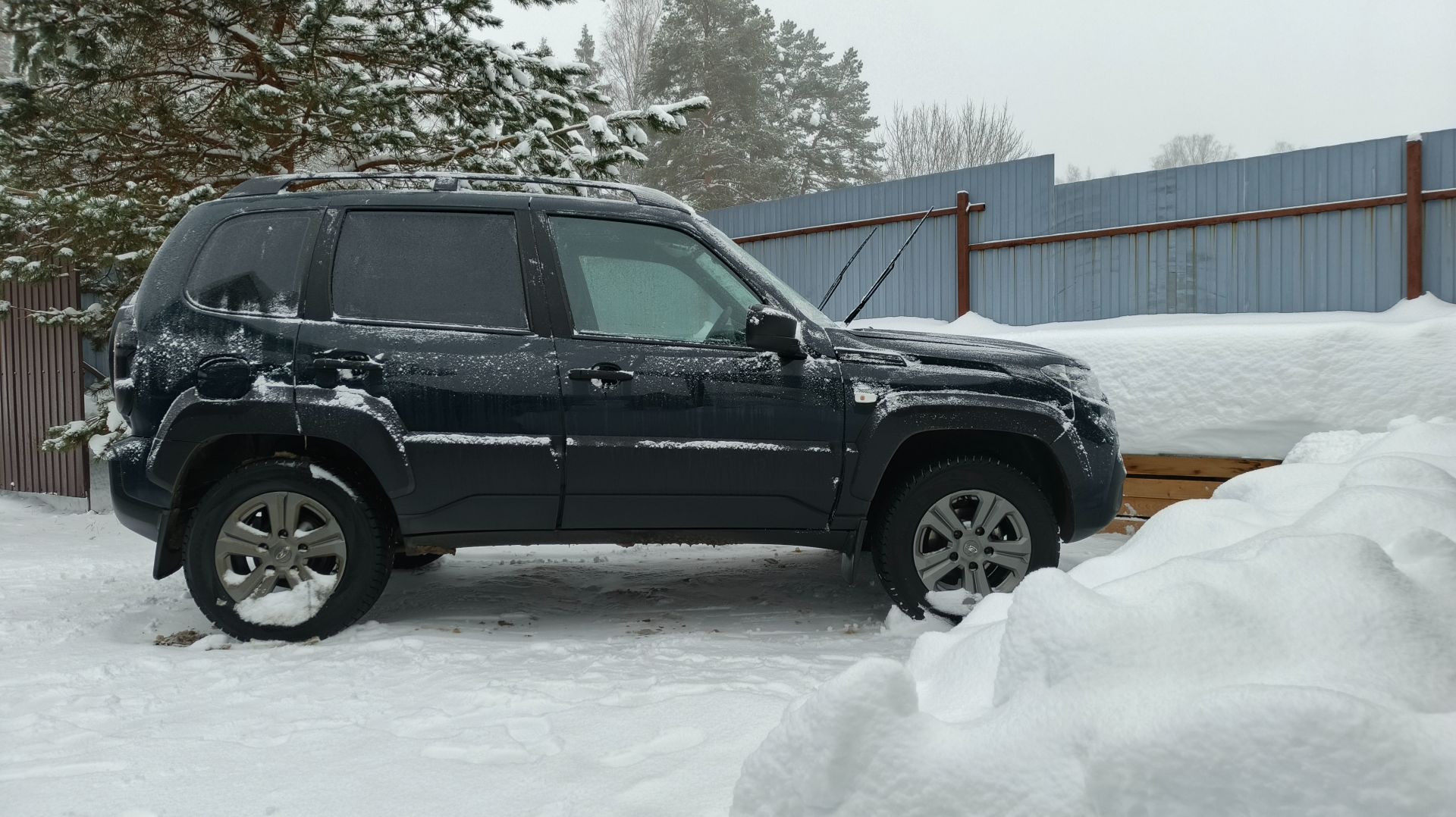Нива Тревел.Точки внимания после снегопада. смотреть онлайн