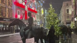 Прогулка по СНЕЖНОМУ Лондону ⛄ Лучший тур по рождественским огням Лондона в снегу