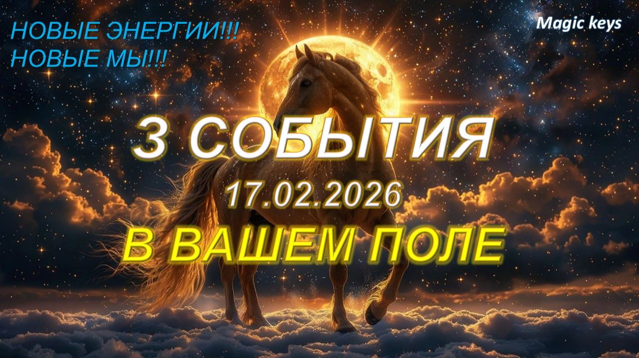 ТРИ СОБЫТИЯ 17.02 🔥в Вашем ПОЛЕ🔥 смотреть онлайн