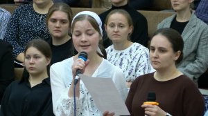 Прости Господь, что я к Тебе так мало - пение в церкви г. Павлодар