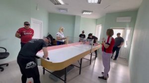 Турнир по настольному теннису для слепых (Шоудаун)
