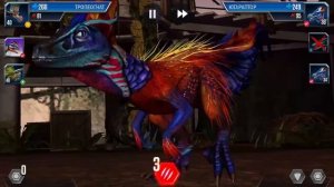 Играем в игру Jurassic World:The Game. “СХВАТКА РЕДКИХ”