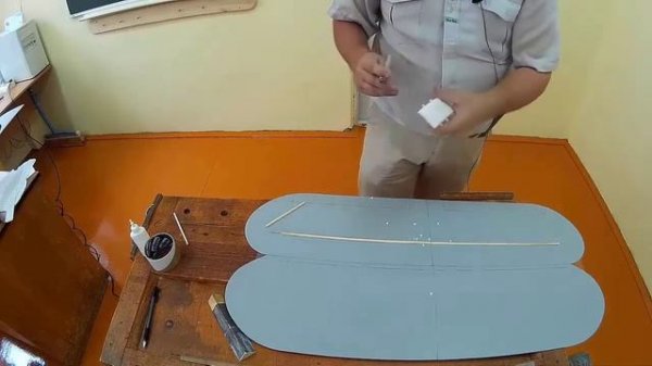 Модель самолета Piper J3 850-1 / 1 часть / ALNADO