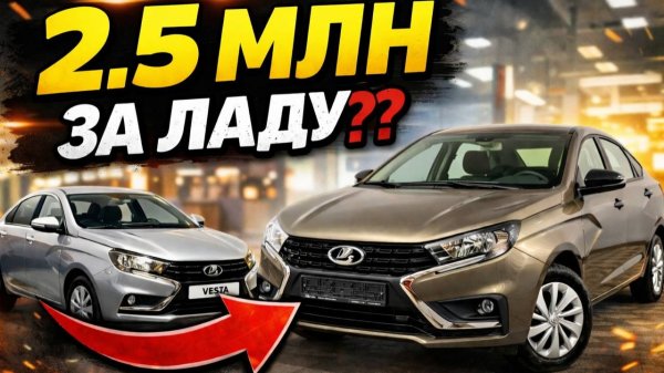 🤬Зашел в салон LADA и ОХ*РЕЛ: Веста за 2 МЛН, Aura за 2.5🤯