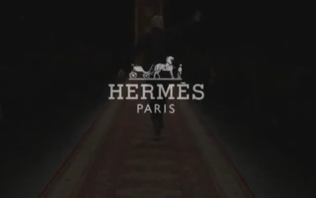 Показ женской коллекции Hermès осень-зима 2008-2009