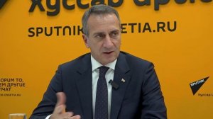 Пресс-конференция Глав внешнеполитических ведомств Южной Осетии и Абхазии А. Джиоева и О. Барциц