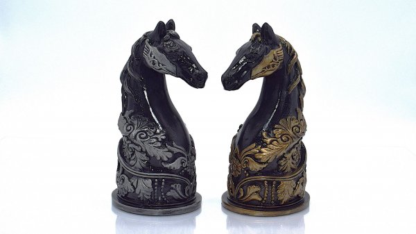 Статуэтка "БУЦЕФАЛ" серебро | Авторская ручная работа | Cat&Moon