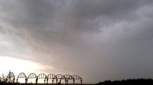 Кучево-дождевое облако с фронтом шквала. Вязниковский район 15.05.2015