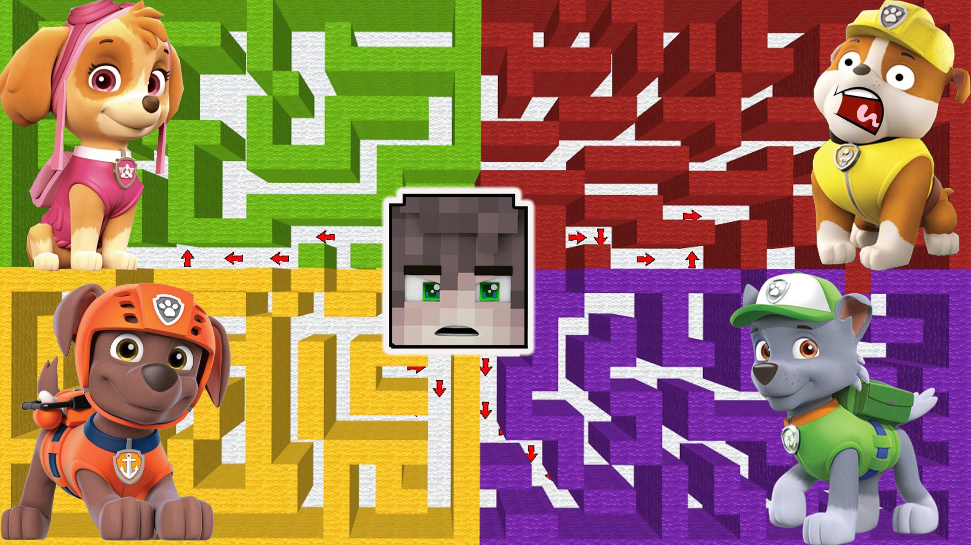 ВЫЖИВАНИЕ В ПРАВИЛЬНЫХ ЛАБИРИНТАХ В МАЙНКРАФТ смотреть онлайн