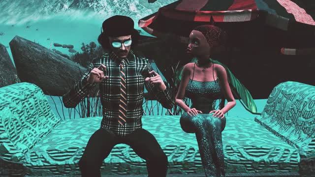 Инженер Лапенко в море - анимация 3D смотреть онлайн