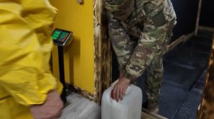 Заправка военной техники. Запарожская область.