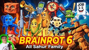 Брейнроты, но вся семя Сахуров ( аниме опенинг ) - Итальянские Брейнрот Животные Мемы - Реакция