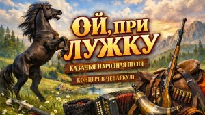 "Ой, при лужку, при лужке" казачья народная песня.