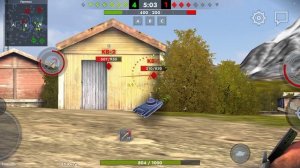 КВ-1С. квас бой на 6 уровне.