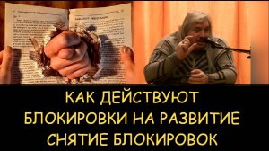 ✅ Н.Левашов. Как действуют блокировки на развитие. Снятие блокировок