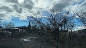 Ялта. В Васильевку мик/р-н. С обводной ЮБШ, ул. Д.Ульянова, Репина. 14.02.2026. Крым. Crimea. Yalta.