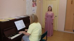 Рыжнёва Злата  И.С. Бах  - Весенняя песня