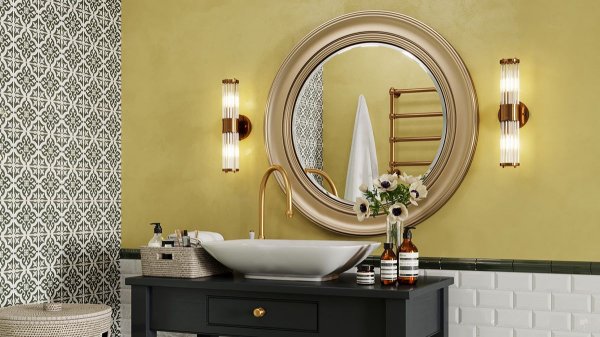 Настенный светильник ODEON LIGHT DROPS KEPA E14 2*40W IP44 220V